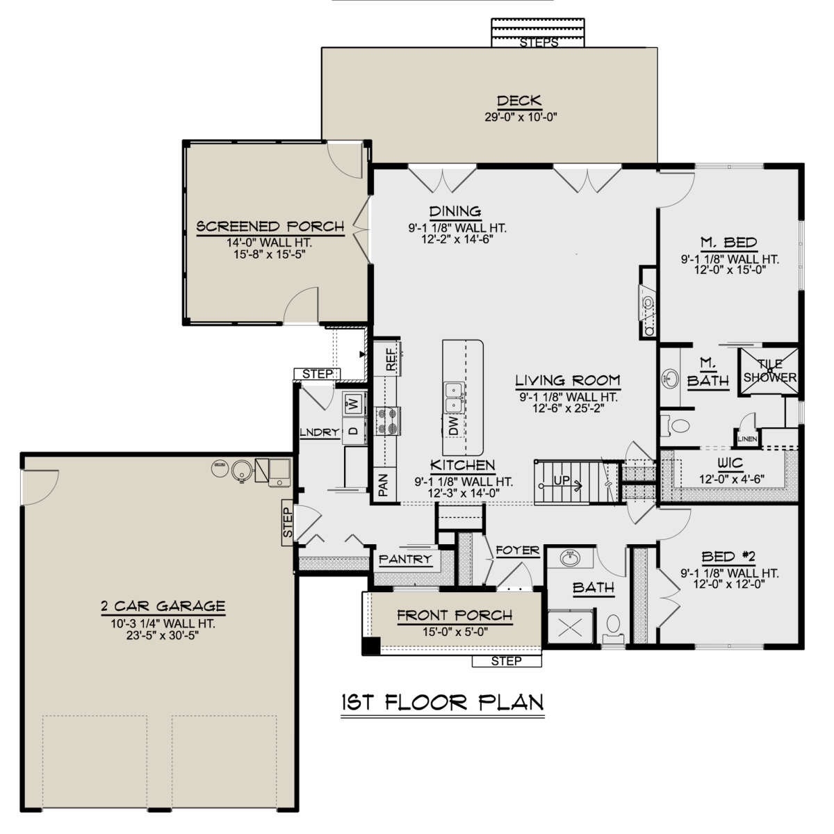 Main Floor for House Plan #5032-00132