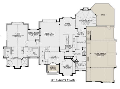 House Plan House Plan #26135 Drawing 1