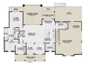 Main Floor for House Plan #5032-00134