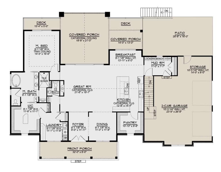 House Plan House Plan #26136 Drawing 1