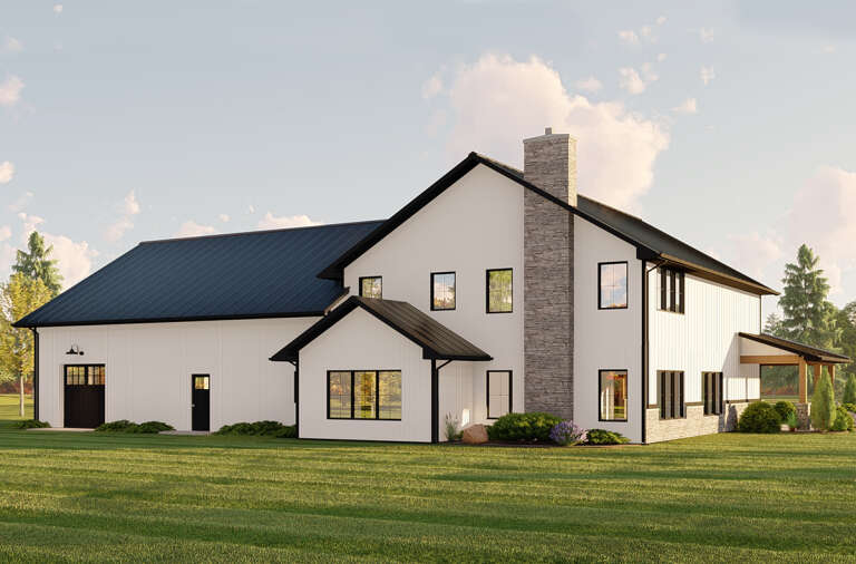 Barn House Plan #5032-00136 Elevation Photo