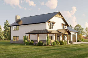 Barn House Plan #5032-00136 Elevation Photo
