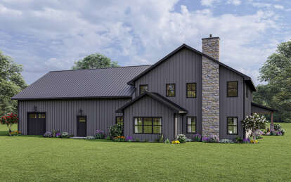 Barn House Plan #5032-00136 Elevation Photo