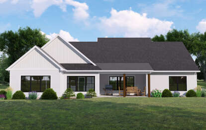 Modern Farmhouse House Plan #5032-00137 Elevation Photo