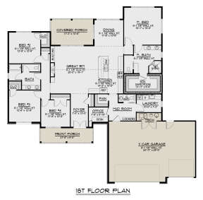 Main Floor for House Plan #5032-00137