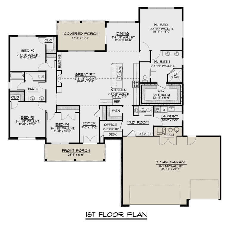 House Plan House Plan #26139 Drawing 1