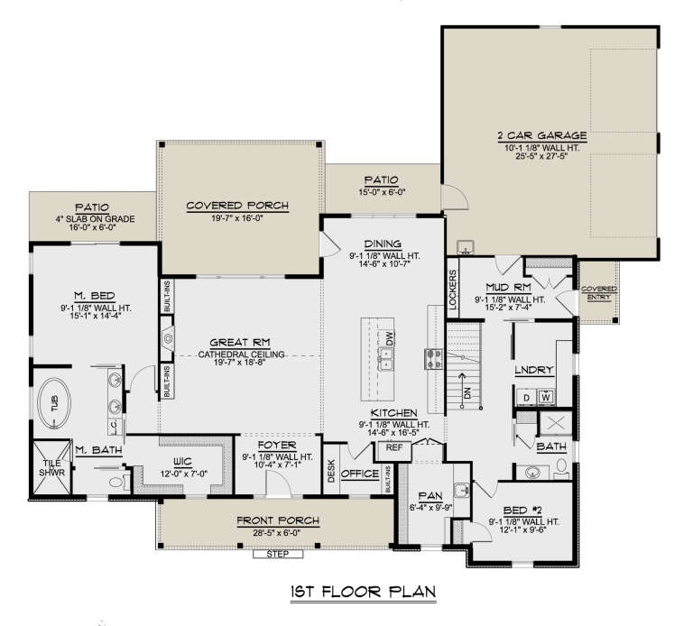 House Plan House Plan #26140 Drawing 1