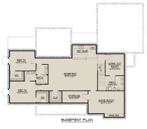 Basement for House Plan #5032-00138