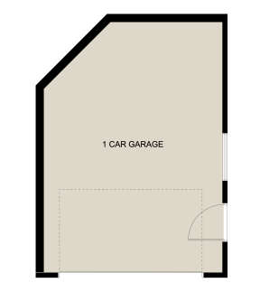 Garage Floor for House Plan #2802-00100