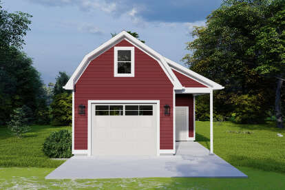 Barn House Plan #2802-00101 Elevation Photo