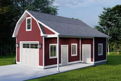 Barn House Plan #2802-00101 Elevation Photo