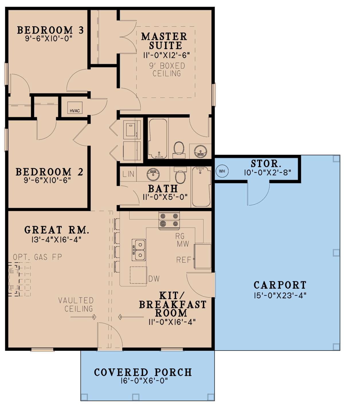 Main Floor for House Plan #8318-00224
