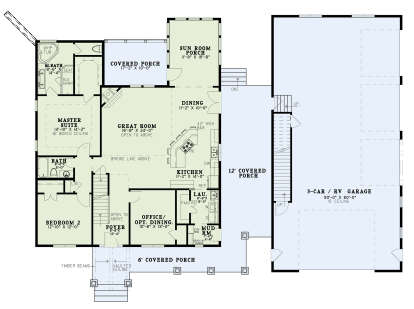 House Plan House Plan #26145 Drawing 1