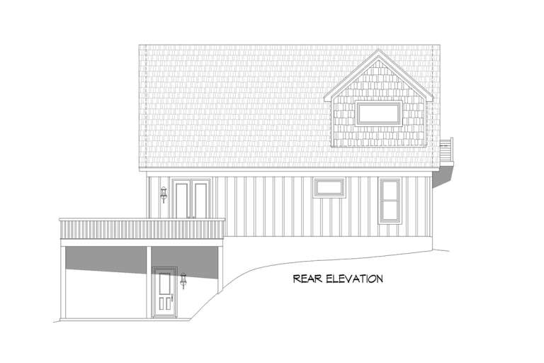 Country House Plan #940-00393 Elevation Photo