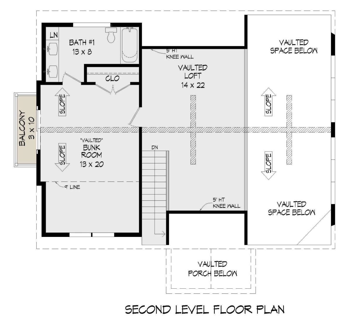 Second Floor for House Plan #940-00393