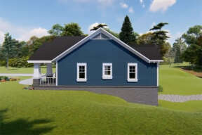 Craftsman House Plan #348-00298 Elevation Photo