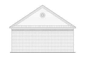 Traditional House Plan #348-00299 Elevation Photo