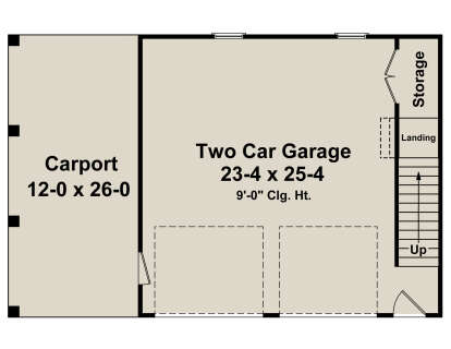 House Plan House Plan #26150 Drawing 1