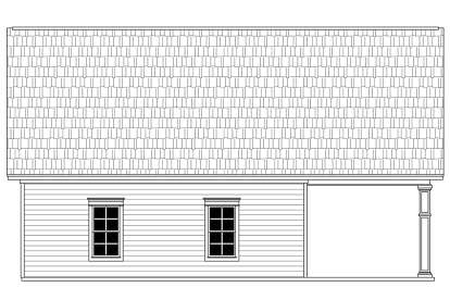 Traditional House Plan #348-00302 Elevation Photo