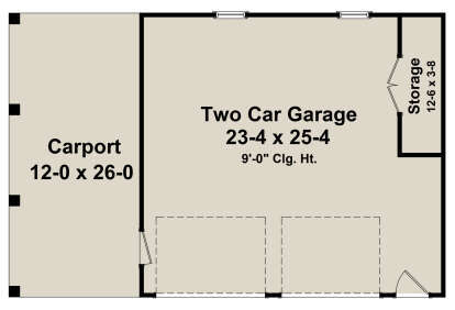 House Plan House Plan #26152 Drawing 1
