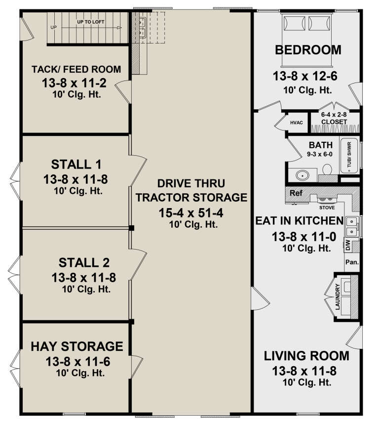 House Plan House Plan #26153 Drawing 1