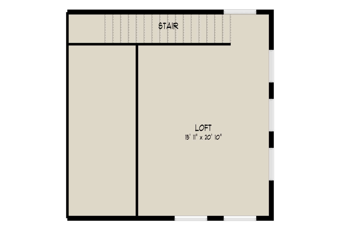 Loft for House Plan #2802-00102