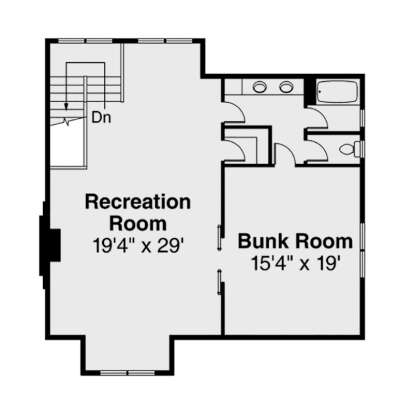 Second Floor for House Plan #035-00955