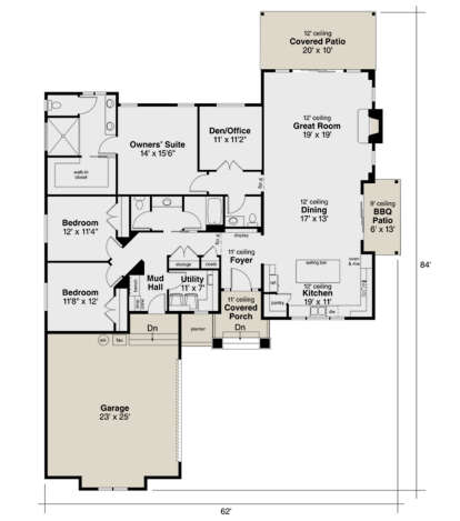 House Plan House Plan #26156 Drawing 1
