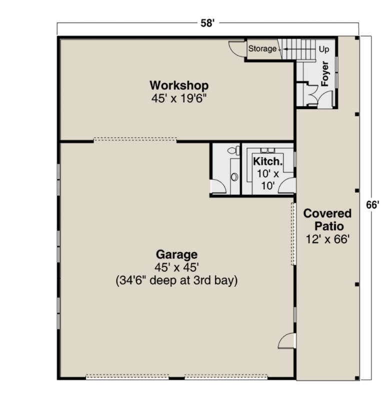 House Plan House Plan #26157 Drawing 1