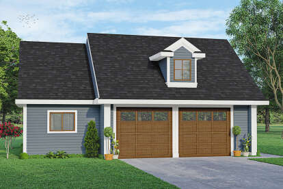 Traditional House Plan #035-00958 Elevation Photo