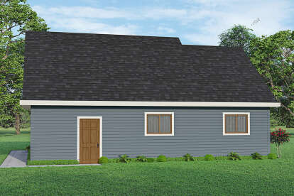 Traditional House Plan #035-00958 Elevation Photo