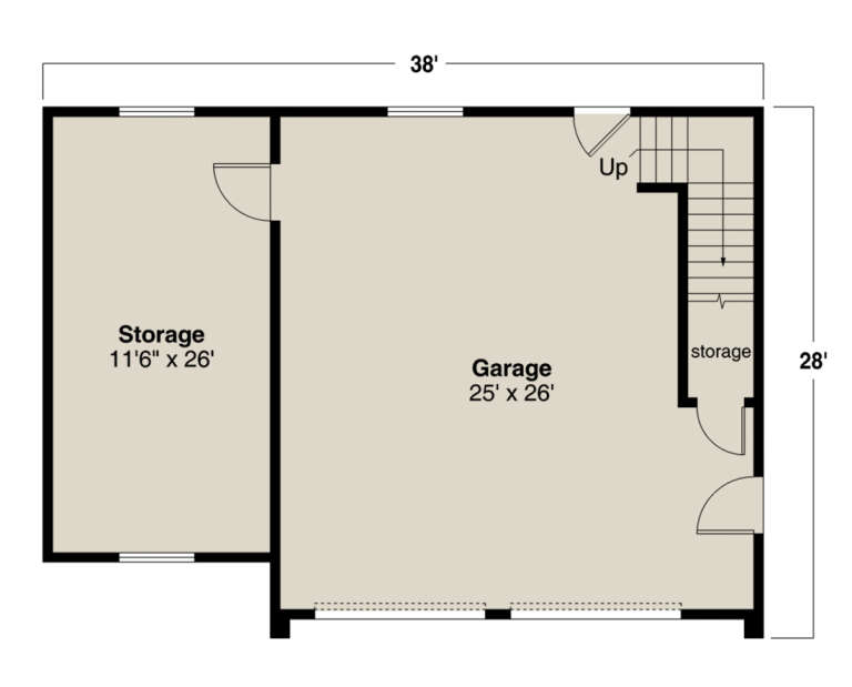 House Plan House Plan #26158 Drawing 1