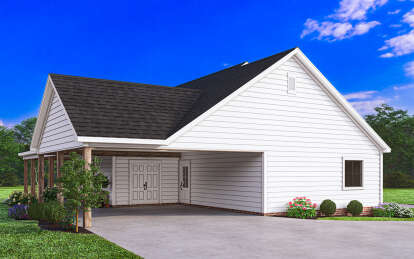 Modern Farmhouse House Plan #4534-00067 Elevation Photo