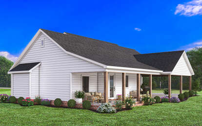 Modern Farmhouse House Plan #4534-00067 Elevation Photo