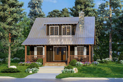 Mountain House Plan #8318-00225 Elevation Photo