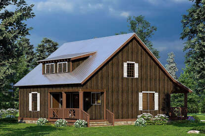 Mountain House Plan #8318-00225 Elevation Photo