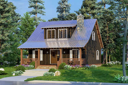 Mountain House Plan #8318-00225 Elevation Photo