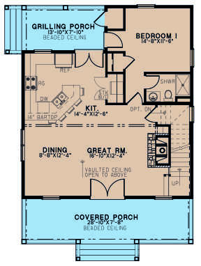 Main Floor for House Plan #8318-00225