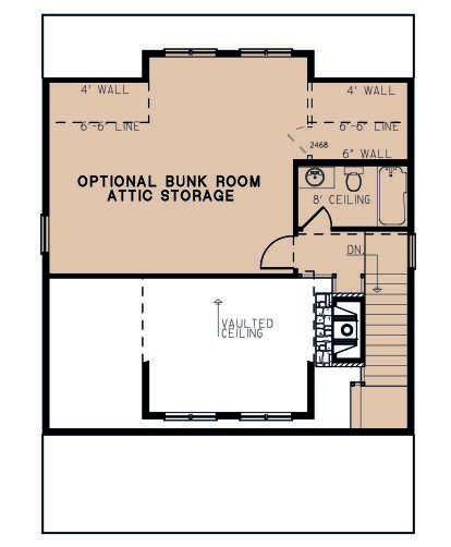Second Floor for House Plan #8318-00225