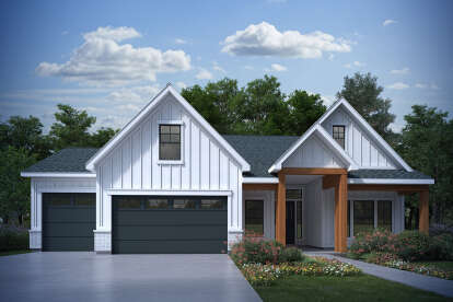 2 Bed, 2 Bath, 1638 Square Foot House Plan - #7306-00030