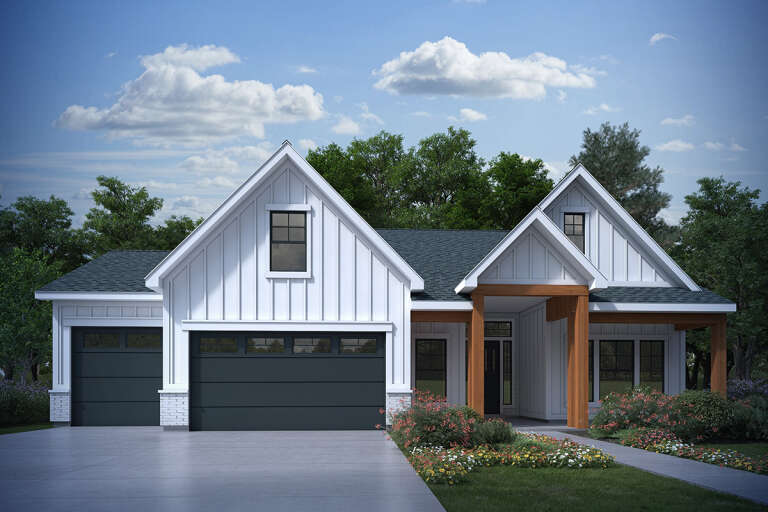 House Plan House Plan #26161 Front Elevation