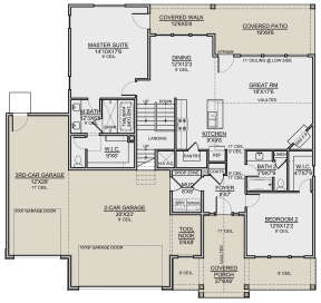 Main Floor for House Plan #7306-00030