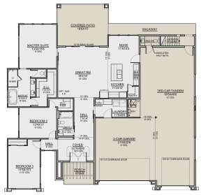 Main Floor for House Plan #7306-00031
