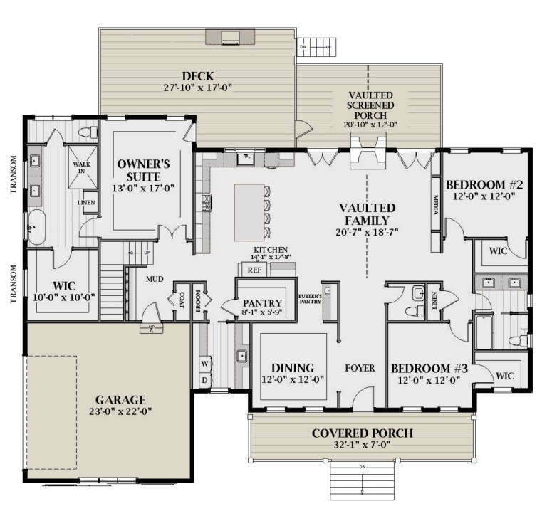 House Plan House Plan #26163 Drawing 1