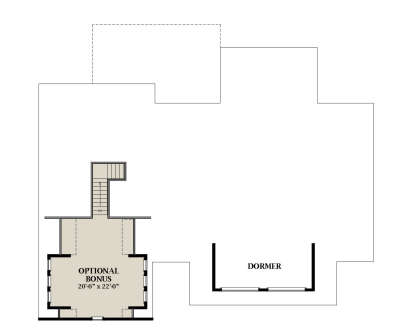 Bonus Room for House Plan #6849-00110