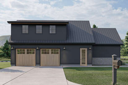 Modern Farmhouse House Plan #963-00615 Elevation Photo