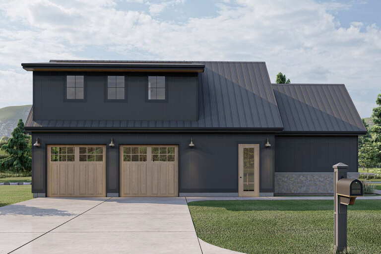 Modern Farmhouse House Plan #963-00615 Elevation Photo
