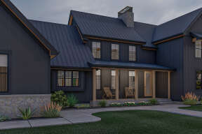 Modern Farmhouse House Plan #963-00615 Elevation Photo