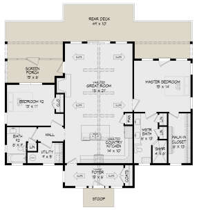 Main Floor  for House Plan #940-00395