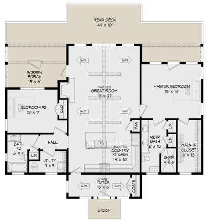 House Plan House Plan #26167 Drawing 1